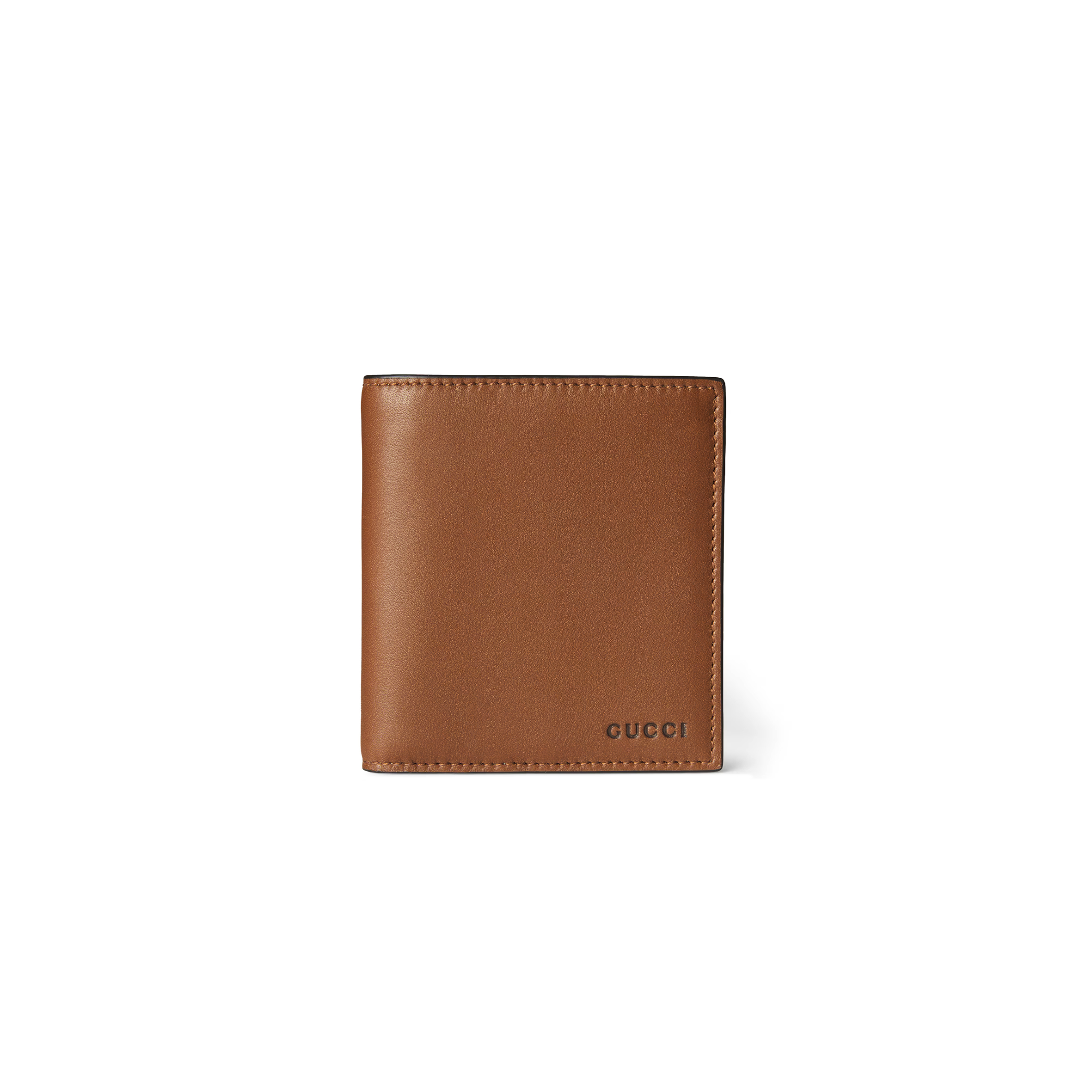 GUCCI GG EMBLEM BI-FOLD EMBOSSED WALLET 818949 (20*10cm) GUCCI GG EMBLEM BI-FOLD EMBOSSED WALLET 818949 (20*10cm)
